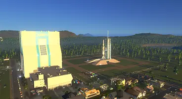 Cities: Skylines ties in to Surviving Mars with free SpaceX homage