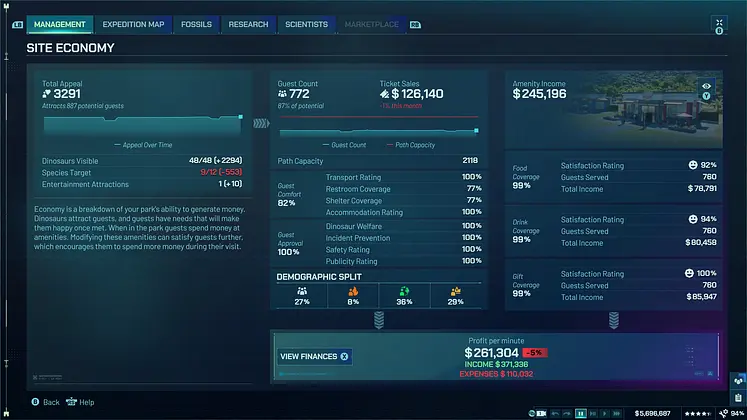 How to Make Money Quickly in Jurassic World Evolution 3