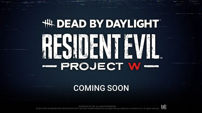Dead By Daylight Resident Evil Crossover called Project W coming this year