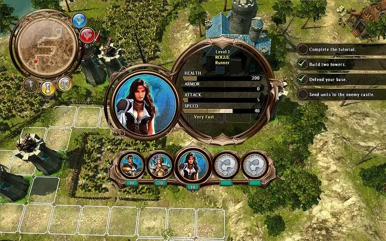 No, nothing to do with Gothic 4 or He-Man, it’s a tower defence game!