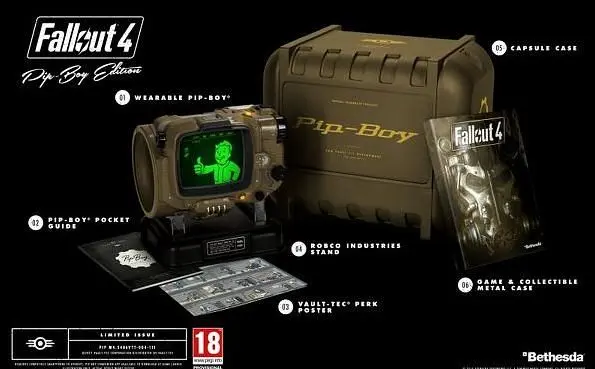 Fallout 4's Pip-Boy Edition comes with an actual wearable Pip-Boy
