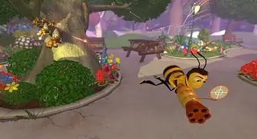 Bee Movie Game is a children's action title where the protagonist is that of the movie, Barry B. Benson.