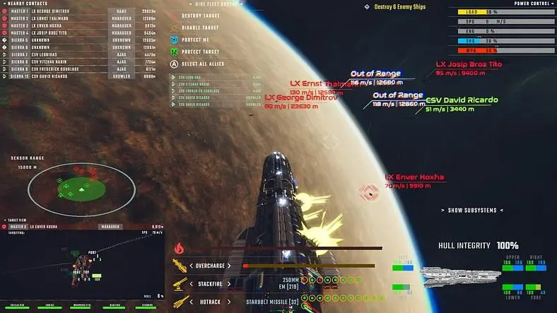 Starship Command: Orion Spur targeting deep "capital ship warfare" simulation built alongside players