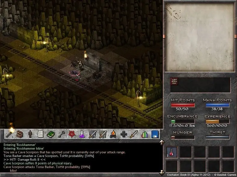 Eschalon: Book III transports you to a time where RPGs didn't really have graphics (or mercy).