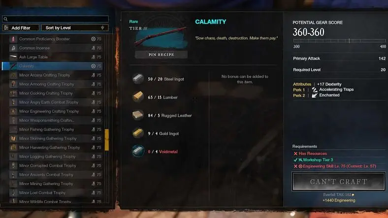 New World Voidmetal Location Guide - How to find Voidmetal and what it's used for