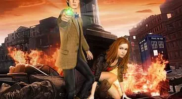 We chat to the men behind the Doctor Who adventure series about wibbly-wobbly... timey-wimey... stuff. (PC)
