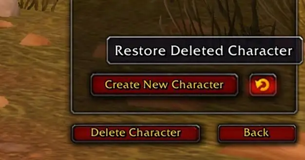 Blizzard to include new 'undelete character' feature for World of Warcraft