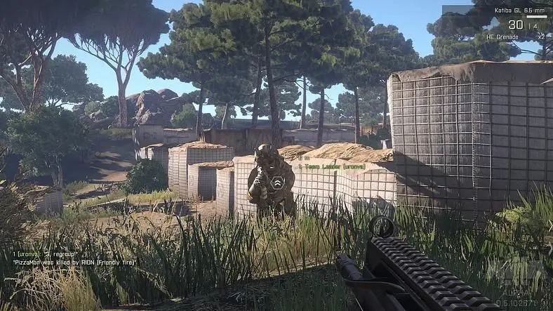 Chris Capel walks for miles and then gets shot, over and over again.