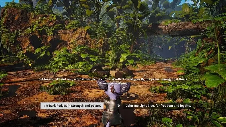 Biomutant Dark Red or Light Blue Choice - Alignment or Aura Tips