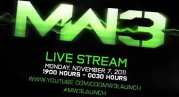 Activision to stream live Modern Warfare 3's UK midnight launch event