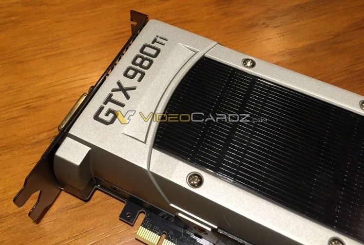 First images of Nvidia's GeForce GTX 980 Ti, card expected this month