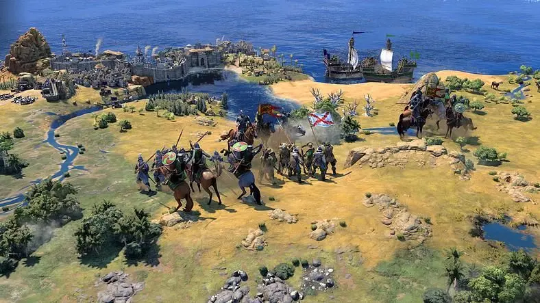 Sid Meier's Civilization 7 Twitch Drops 2025 - Exploration Age and Cavalry Charge Banners