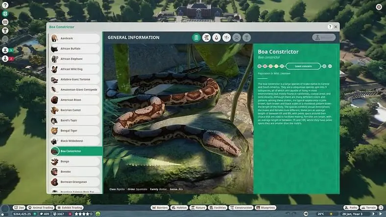 Planet Zoo Animal List - All Animals We Know Of