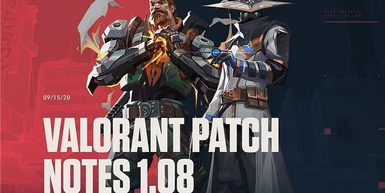 Valorant Patch Notes - Update 1.08 Brings Map Rotation Changes, Guardian Buff and More
