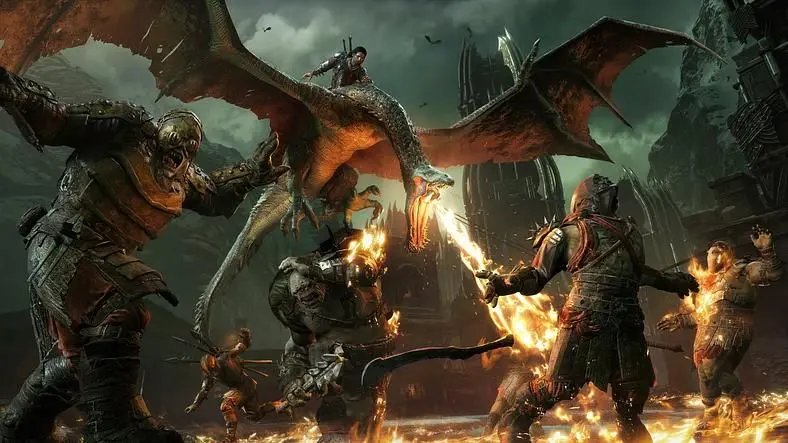 We ride dragons, dominate wolves and stab Holy Orcs in the face in Middle-Earth: Shadow of War