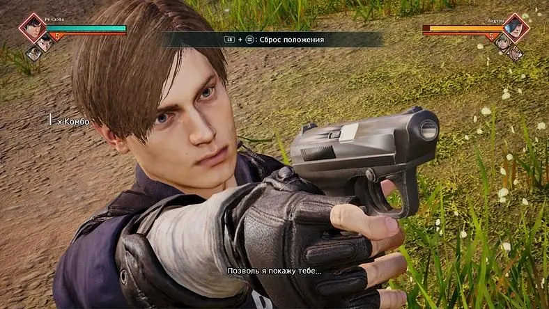 Play as Resident Evil 2 Leon Kennedy in this Jump Force Mod