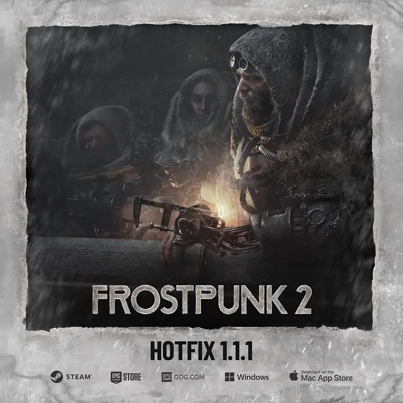 Frostpunk 2 Patch Notes Roadmap 2024 - Patch 1.1.1 Released