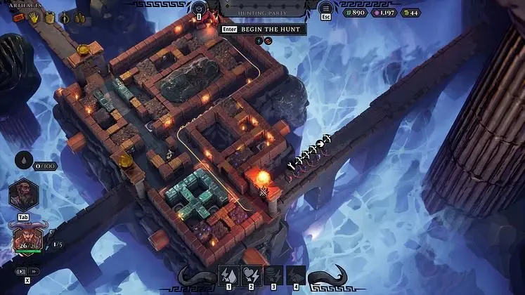 Minos' first trailer presents a "maze-building roguelike" published by Devolver Digital and coming in 2026