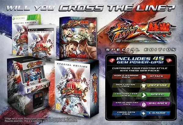 Capcom reveals Street Fighter X Tekken special edition contents