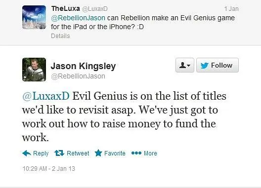 Rumor: Evil Genius 2 coming out this year