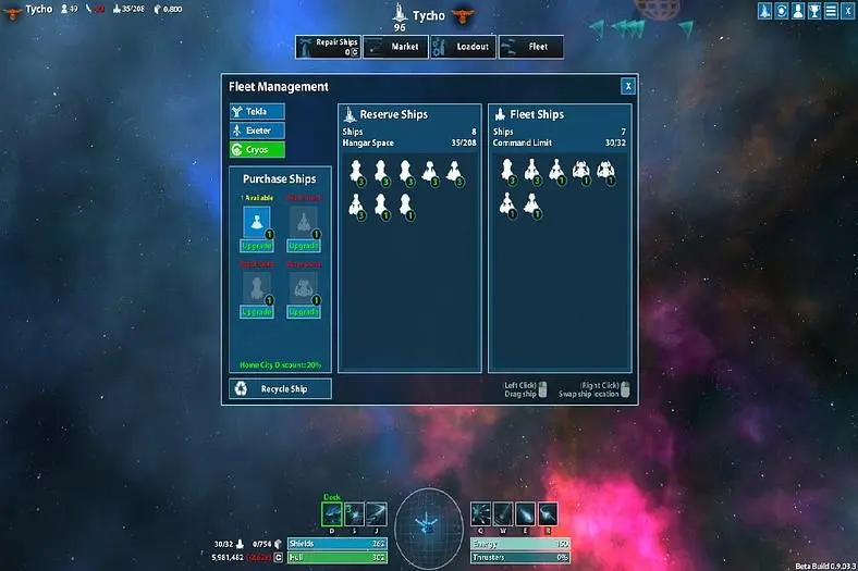 The best of city sims and real-time strategy in space.