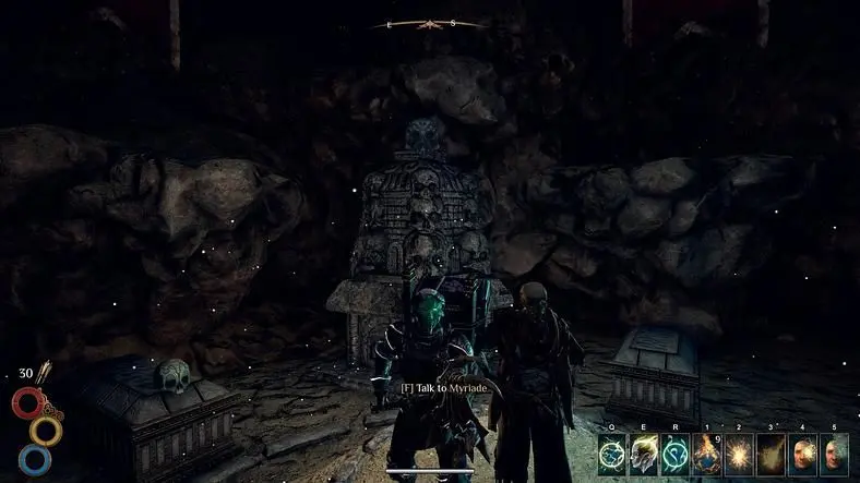 Outward Corrupted Tomb - How to Help Myriade in Corrupted Tomb