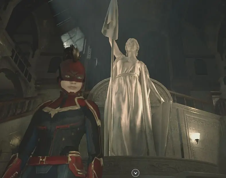 How to Play as Captain Marvel in Resident Evil 2 Remake