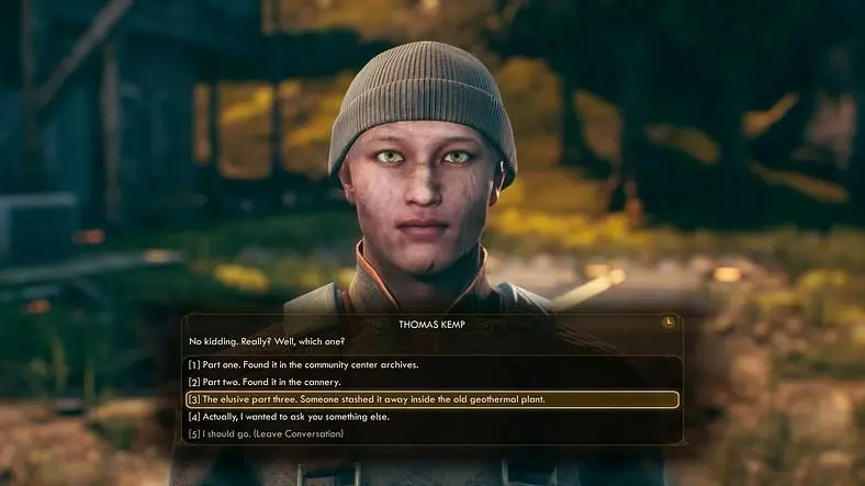 The Outer Worlds The Frightened Engineer - where is Volume 3?