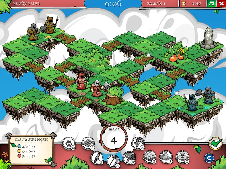 A charming turn-based scrap down at the old grove.