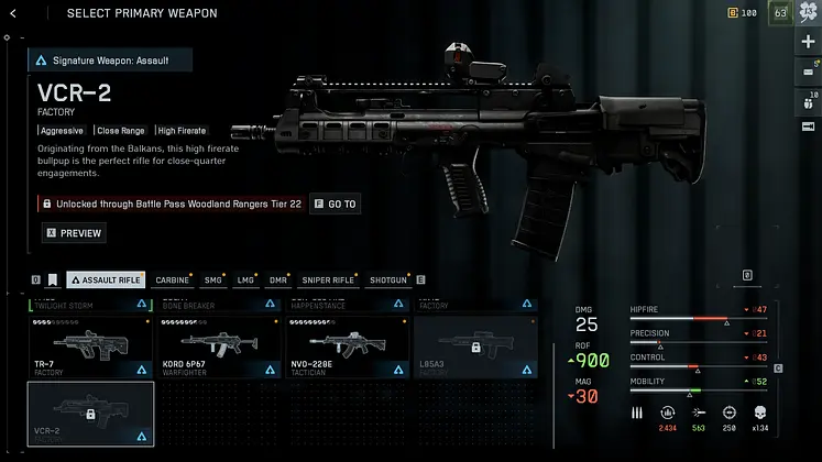 Battlefield 6 Weapons List: Every Gun You Can Unlock - Season 2: Nightfall