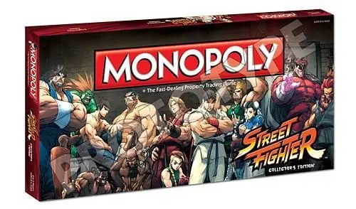 Street Fighter special edition of Monopoly coming