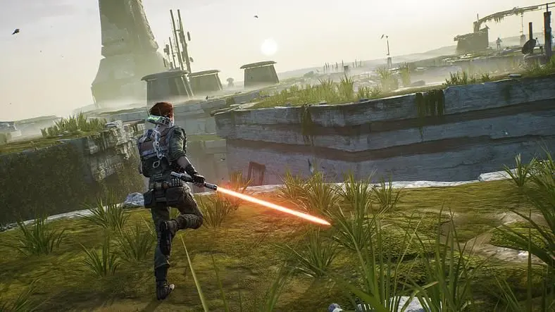 This Jedi: Fallen Order Lightsaber Color Editor Mod Lets You Wield a Dark Core Lightsaber