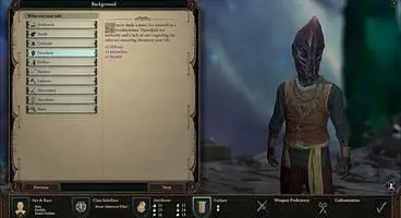 Pillars of Eternity 2: Deadfire - Character Creation