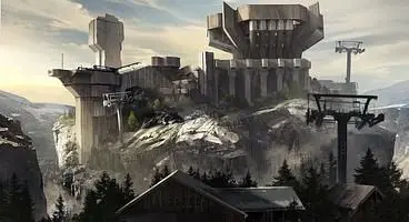 Concept art shows off the arsenal of high-tech weaponry found in Cliff Bleszinski's upcoming Project BlueStreak