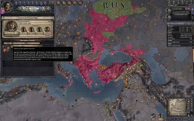 Crusader Kings II adds the Legacy of Rome