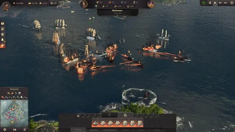 An excellent, engrossing industrial city builder.