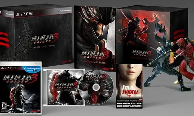 Ninja Gaiden 3 collector's edition detailed