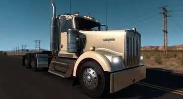 American Truck Simulator adds Kenworth W900, improves traffic law simulation