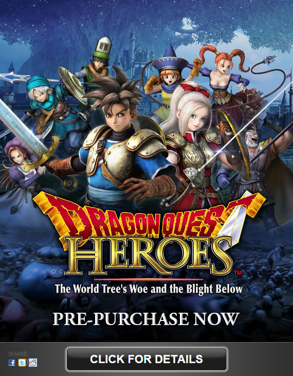 Steam ad leaks Dragon Quest Heroes coming to PC