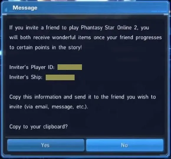 Phantasy Star Online 2 Friend Referral - How Can You Refer a Friend?