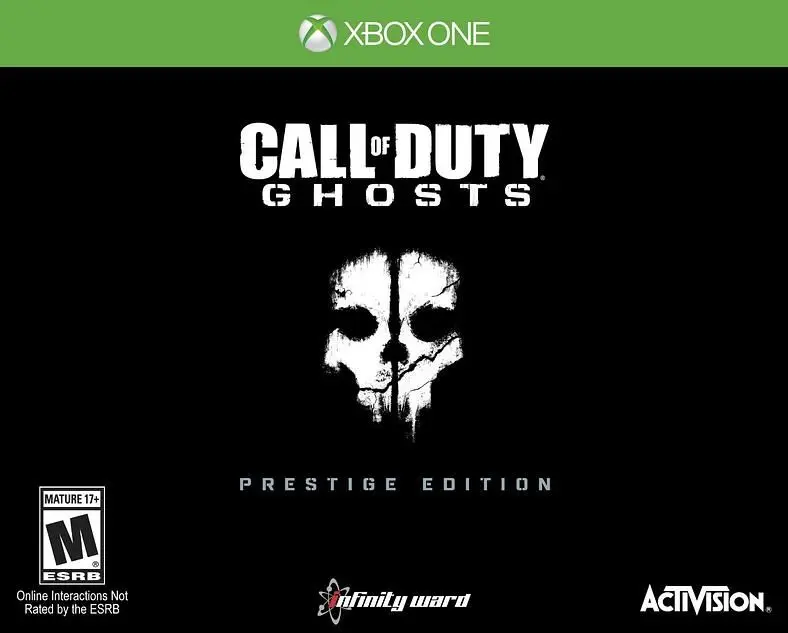 Call of Duty: Ghosts Prestige Edition now available for preorder for $199.99 USD