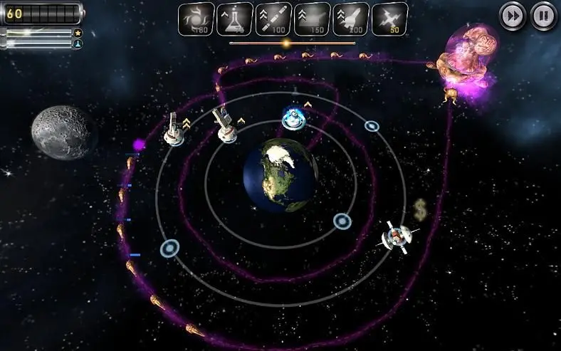 It's an alien attack tower defence game, apparently. With a (literal) twist!