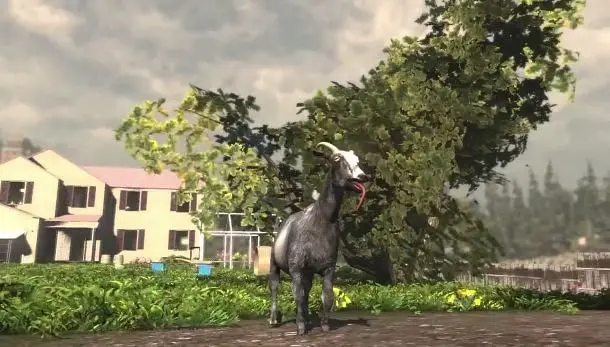 Witness the glory of the Goat Simulator launch trailer