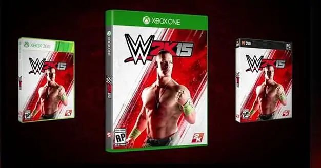 PC box art spotted for WWE 2K15