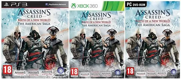 Assassin's Creed American Saga Collection PC version only available in Europe