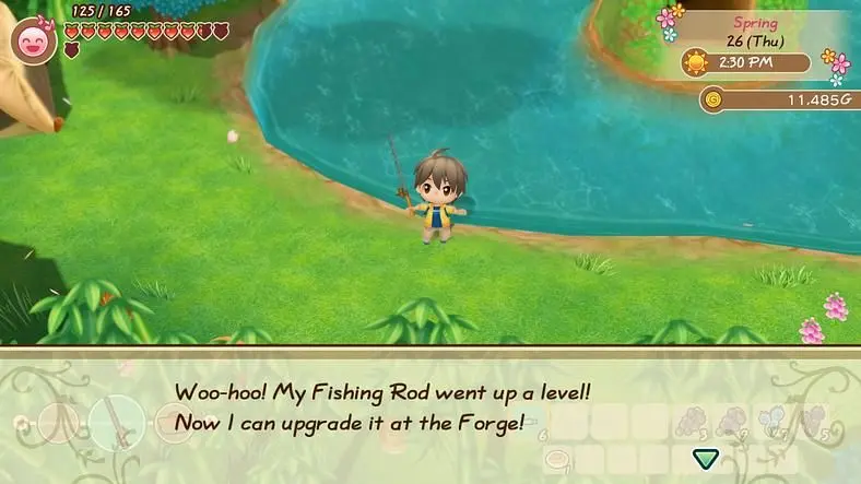 Story of Seasons: Friends of Mineral Town Fishing Rod Guide