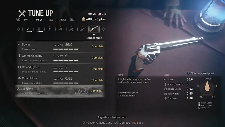 Guides / Fastest Way to Unlock the Handcannon in Resident Evil 4 Remake Mercenaries