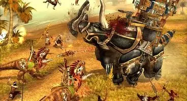 I'd like to play a unique RTS for once. ParaWorld is one such unique game, with an interesting prehistoric setting and gameplay features.
