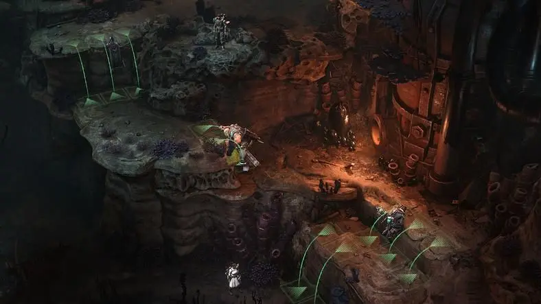 Warhammer 40,000: Dark Heresy Alpha Screenshots Offer First Look at the Detective System's Mind Map, Showcase Environment Verticality