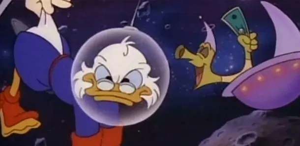 The original cast of DuckTales doing voices for remake